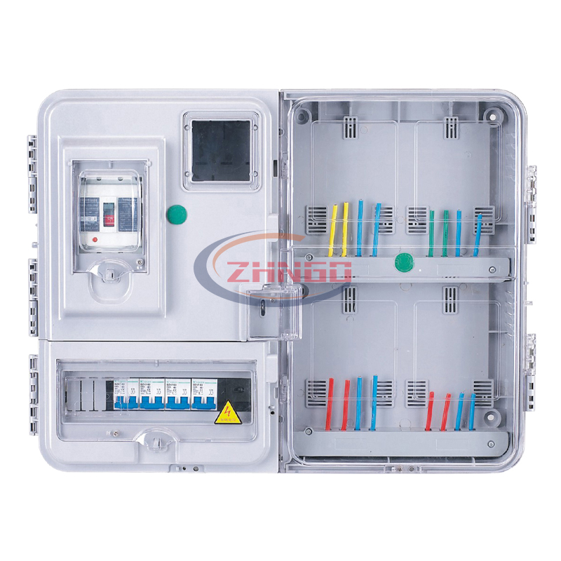 左右結(jié)構(gòu)單相四表位電子式（小號）